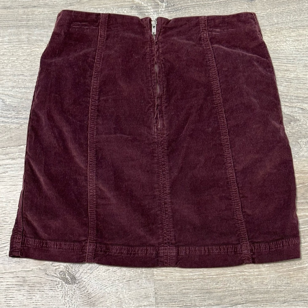 Free People Modern Femme Cord Mini Skirt - Picture 3 of 9